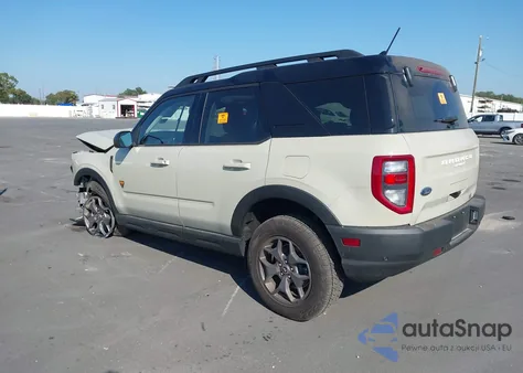 2024 Ford Bronco Sport Badlands z USA, uszkodzony, nr VIN 3FMCR9D9XRRF53053